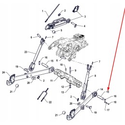 P5s55201208 pin d37 of the lift arms