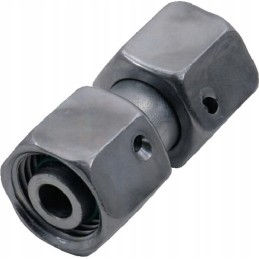 Straight connector with nuts M36x2 0 28l