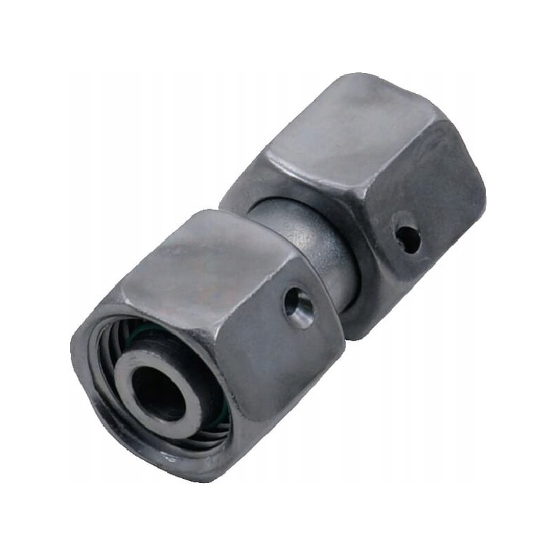 Straight connector with nuts M36x2 0 28l