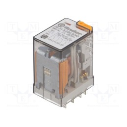 1 pcs x FINDER - 55.34.8.230.5040 - Relay: electromagnetic, 4PDT, Ucoil: 230VAC, Icontacts max: 15A