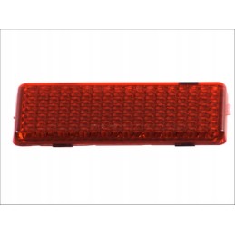 Rectangular adhesive reflector red borg odb016