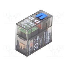 1 pcs x LOVATO ELECTRIC - HR501CD024 - Relay: electromagnetic, SPDT, Ucoil: 24VDC, 16A, 16A/250VAC, socket