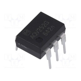 1 pcs x PANASONIC - AQV252G - Relay: solid state, Icntrl max: 3mA, 2500mA, max.60VAC, max.60VDC