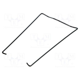 10 pcs x FINDER - 92.71 - Fastening clip, 92.03, Series: 62.32,62.33