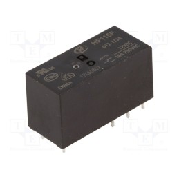 1 pcs x HONGFA RELAY - HF115F/012-1Z3A - Relay: electromagnetic, SPDT, Ucoil: 12VDC, 16A, 16A/250VAC, PCB