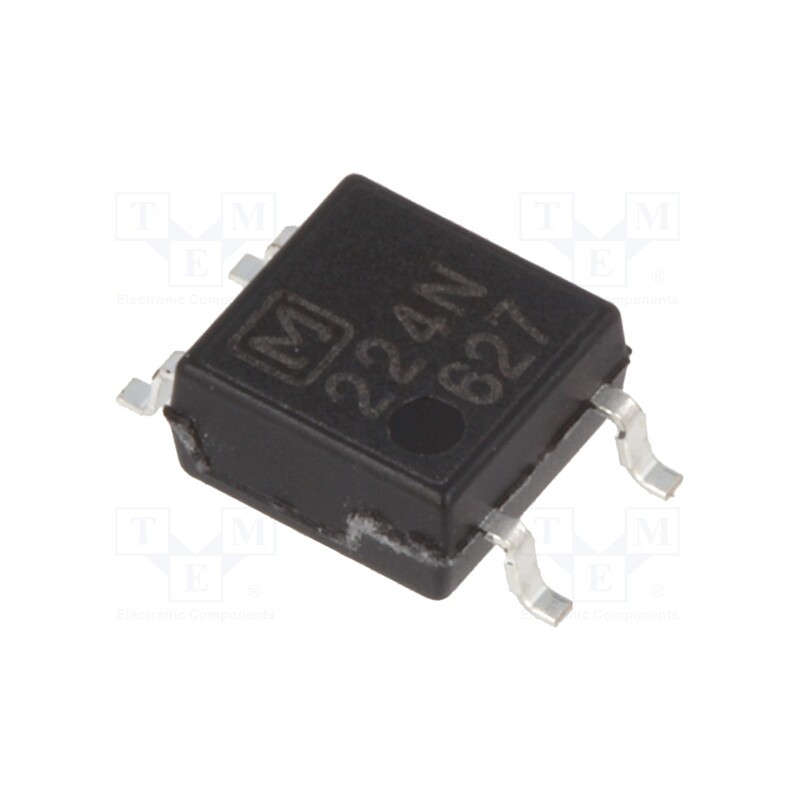 1 pcs x PANASONIC - AQY224NS - Relay: solid state, Icntrl max: 3mA, 30mA, max.400VAC, max.400VDC