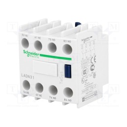 1 pcs x SCHNEIDER ELECTRIC - LADN31 - Auxiliary contacts, Series: TeSys D, Leads: screw terminals