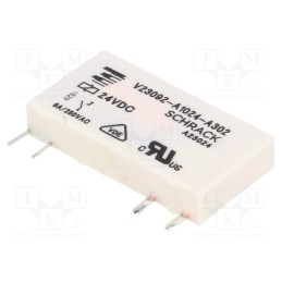 1 pcs x TE Connectivity - 2-1393236-5 - Relay: electromagnetic, SPST-NO, Ucoil: 24VDC, Icontacts max: 6A