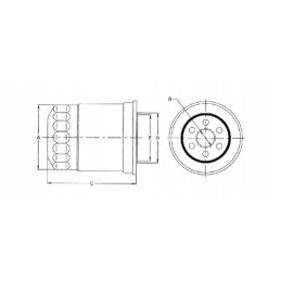 Fuel filter p502157