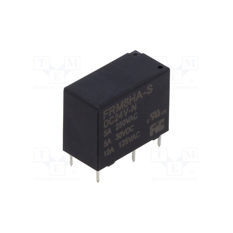 1 pcs x FORWARD INDUSTRIAL CO. - FRM8HA-S-DC24V - Relay: electromagnetic, SPST-NO, Ucoil: 24VDC, Icontacts max: 5A