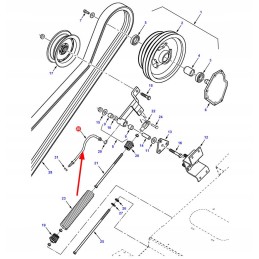 71411220 central lubrication system hose