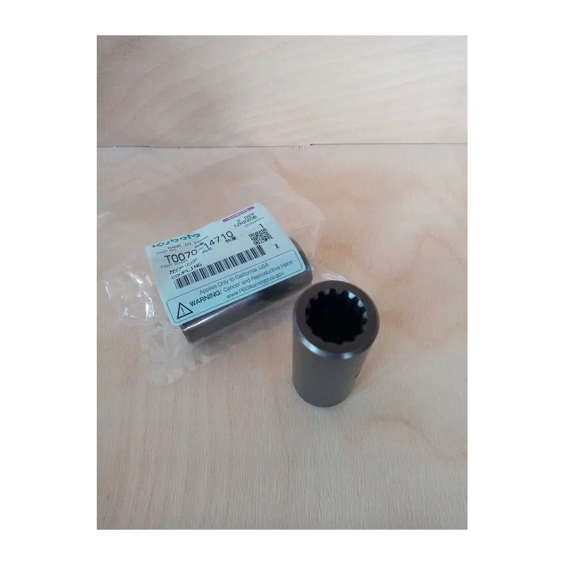 Milled sleeve 14t kubota t007014710 kubota lx