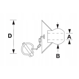 Vle6121 ball with collar, category 3