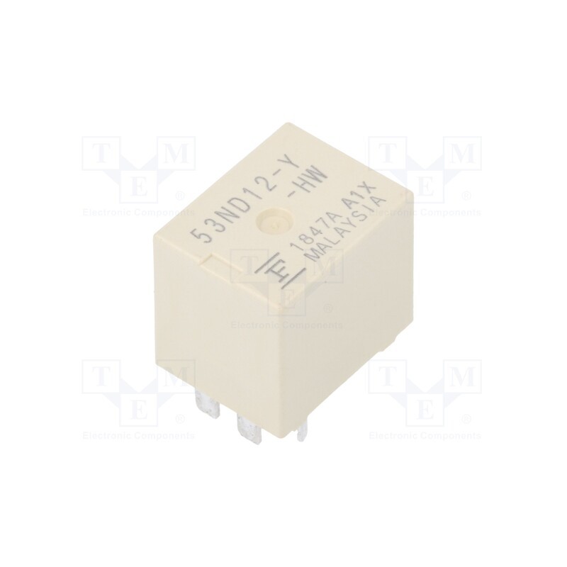 1 pcs x FUJITSU - FBR53ND12Y-HW - Relay: electromagnetic, 1 Form U, Ucoil: 12VDC, 40A, PCB, 167Ω