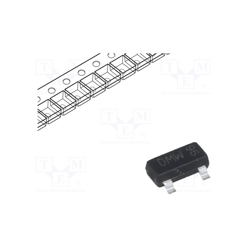 3 pcs x NEXPERIA - PMV30XPEAR - Transistor: P-MOSFET, unipolar, -20V, -2.8A, Idm: -18A, 0.98W