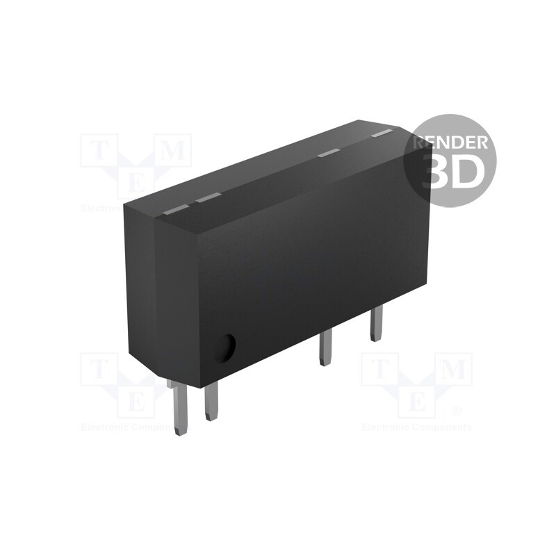 1 pcs x IXYS - CPC1706Y - Relay: solid state, 4000mA, max.60VDC, THT, SOP4, -40÷85°C, 0.09Ω