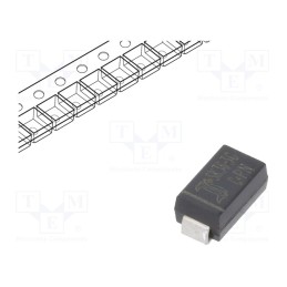 5 pcs x DIOTEC SEMICONDUCTOR - SK36SMA-3G - Diode: Schottky rectifying, SMD, 60V, 3A, SMA,