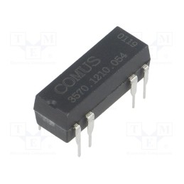 1 pcs x COMUS - 3570.1210.054 - Relay: reed switch, SPST-NO, Ucoil: 5VDC, 500mA, max.150VDC, 10W