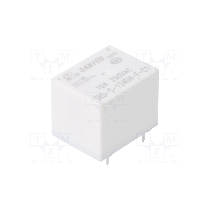 1 pcs x SANYOU - SRD-S-124D4-C1 - Relay: electromagnetic, SPDT, Ucoil: 24VDC, Icontacts max: 10A