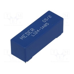 1 pcs x MEDER - LI24-1A85 - Relay: reed switch, SPST-NO, Ucoil: 24VDC, 2.5A, max.1kVDC, 100W