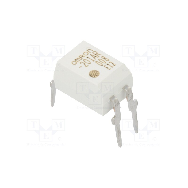 1 pcs x OMRON OCB - G3VM201AR - Relay: solid state, SPST-NO, Icntrl: 30mA, 700mA, max.200VAC, THT