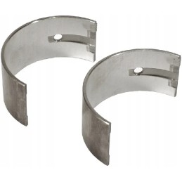 A pair of connecting rod bearings