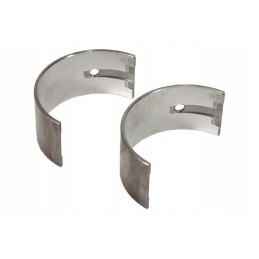 A pair of connecting rod bearings