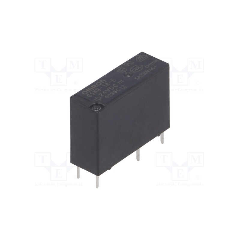 1 pcs x OMRON OCB - G5NB-1A-E 24VDC - Relay: electromagnetic, SPST-NO, Ucoil: 24VDC, Icontacts max: 5A