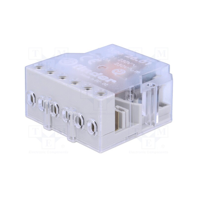 1 pcs x FINDER - 26.01.8.230.0000 - Relay: installation, bistable,impulse, NO, Ucoil: 230VAC, 10A, IP20