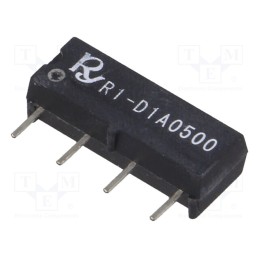 1 pcs x Recoy/RAYEX ELECTRONICS - R1-D1A0500 - Relay: reed switch, SPST-NO, Ucoil: 5VDC, 1A, max.250VDC, 10VA, 50mW