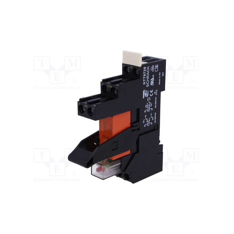 1 set x TE Connectivity - 1-1415073-1 - Relay: interface, DPDT, Ucoil: 24VDC, 8A, 8A/250VAC, 8A/30VDC