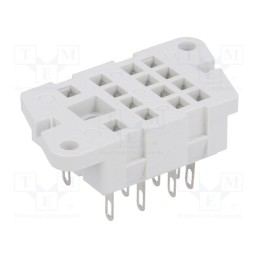 1 pcs x RELPOL - G4 - Socket, PIN: 14, 6A, 250VAC, on panel, for soldering, Series: R4,R4N