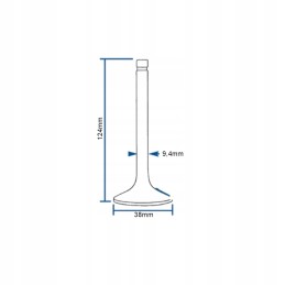 Dawid Brown K950100 exhaust valve