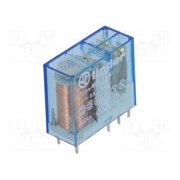 1 pcs x FINDER - 40.52.7.024.5000 - Relay: electromagnetic, DPDT, Ucoil: 24VDC, Icontacts max: 15A