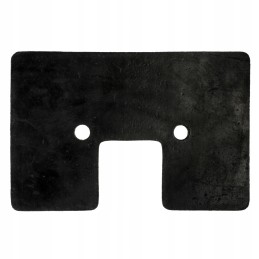 Rubber shovel for chain conveyor 150x100x10