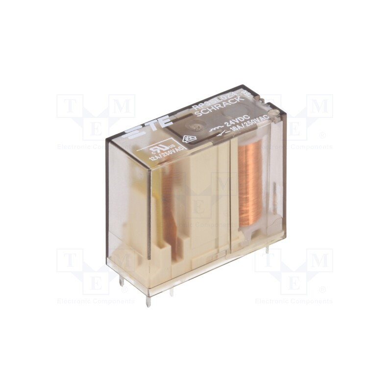 1 pcs x TE Connectivity - 1-1393230-1 - Relay: electromagnetic, SPST-NO, Ucoil: 24VDC, Icontacts max: 16A