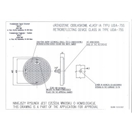 Reflective white screw