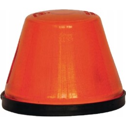 Round marker lamp 12 24v orange, unpleasant