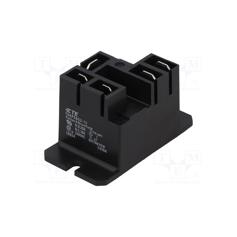 1 pcs x TE Connectivity - 5-1419102-4 - Relay: electromagnetic, SPDT, Ucoil: 12VDC, 20A, Ucoil min: 9VDC