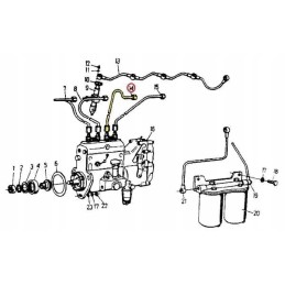 Pipe 3rd cylinder C 360
