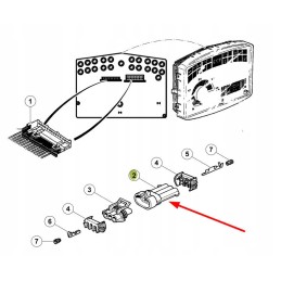 7703297036 connector plug