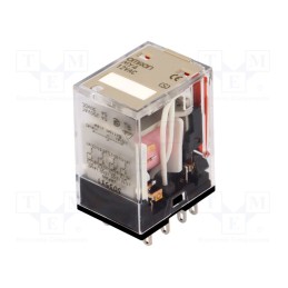 1 pcs x OMRON - MY4 12VAC (S) - Relay: electromagnetic, 4PDT, Ucoil: 12VAC, Icontacts max: 5A