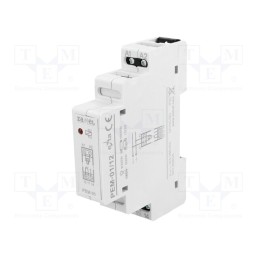 1 pcs x ZAMEL - PEM-01/012 - Relay: installation, monostable, SPDT, Ucoil: 12VAC,12VDC, 16A