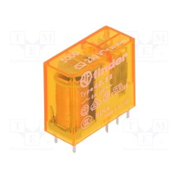 1 pcs x FINDER - 40.52.8.230.5000 - Relay: electromagnetic, DPDT, Ucoil: 230VAC, Icontacts max: 15A