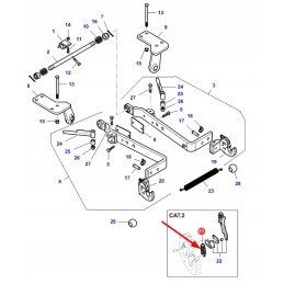 Va261790 rear hook spring