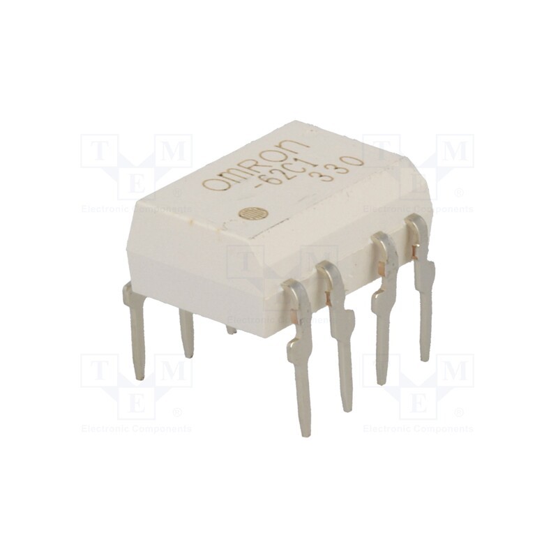 1 pcs x OMRON OCB - G3VM-62C1 - Relay: solid state, DPST-NO, Icntrl: 25mA, 500mA, max.60VAC, THT
