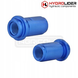 Connector quick connector marker m18 1 2 blue