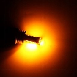 45 LED bulb Py21W Bau15S, orange direction