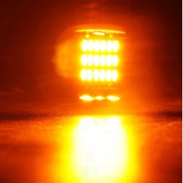 45 LED bulb Py21W Bau15S, orange direction