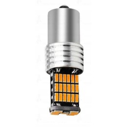 45 LED bulb Py21W Bau15S, orange direction